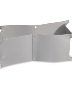 Dust protection foil for decoupling (lower part silo boot)